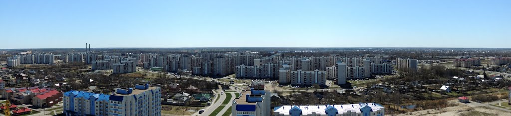 Панорама микрорайона "Вулька"