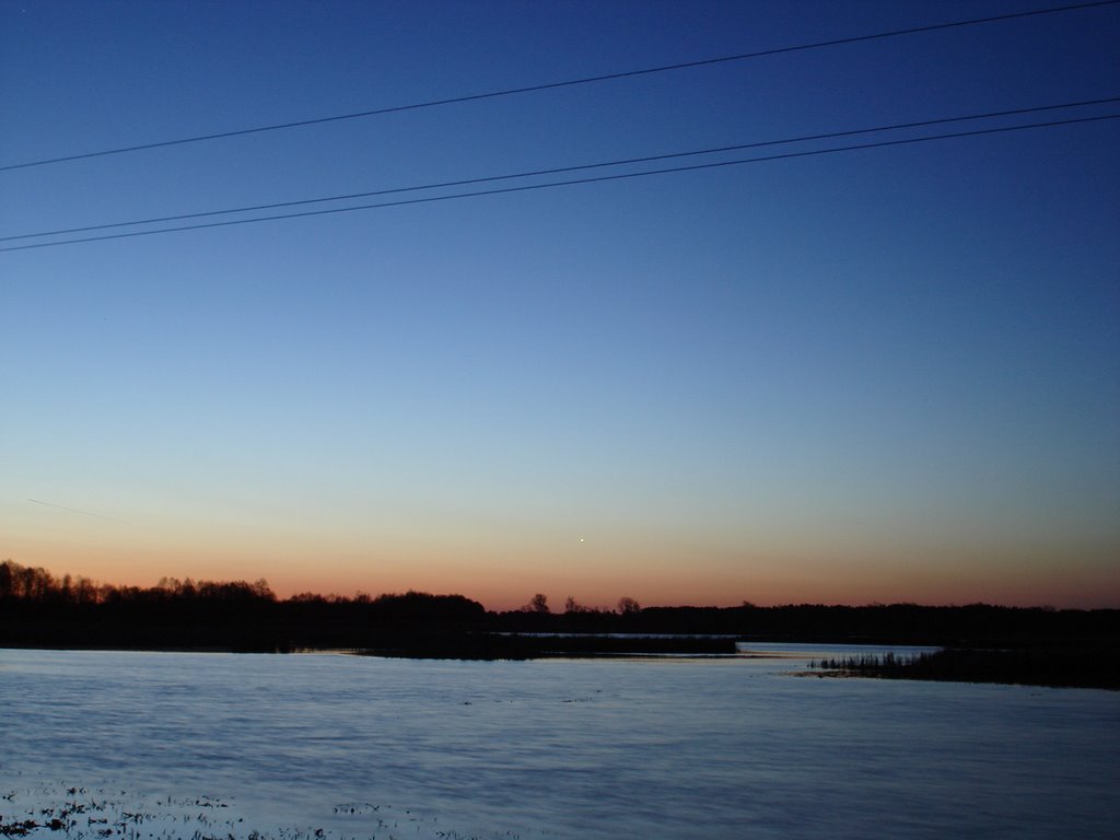 Восход Венеры 19.04.2009