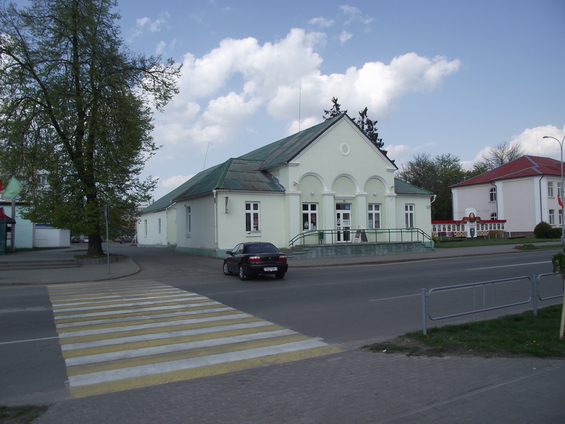 Былы касцёл у Драгічыне, перабудаваны пад краму