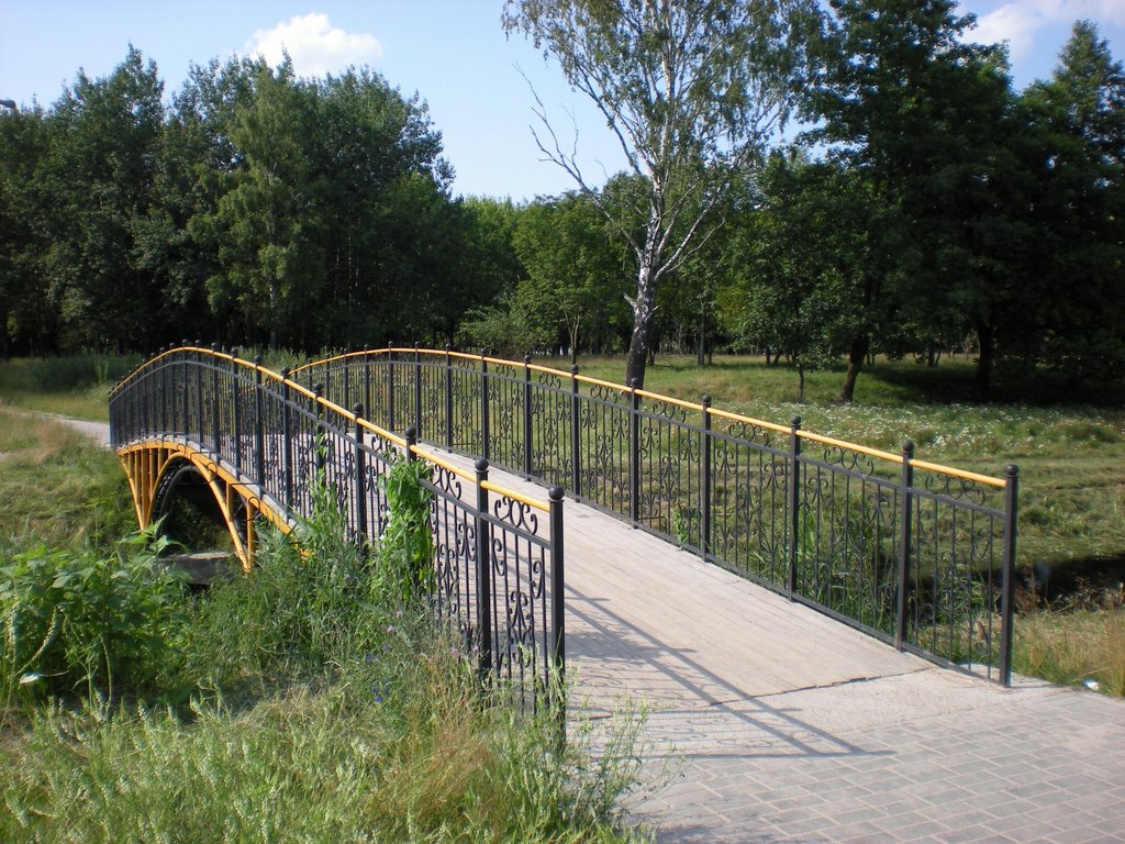 Мост через речку Жабинка - A bridge across a small river Zhabinka www.speakrussiannow.com