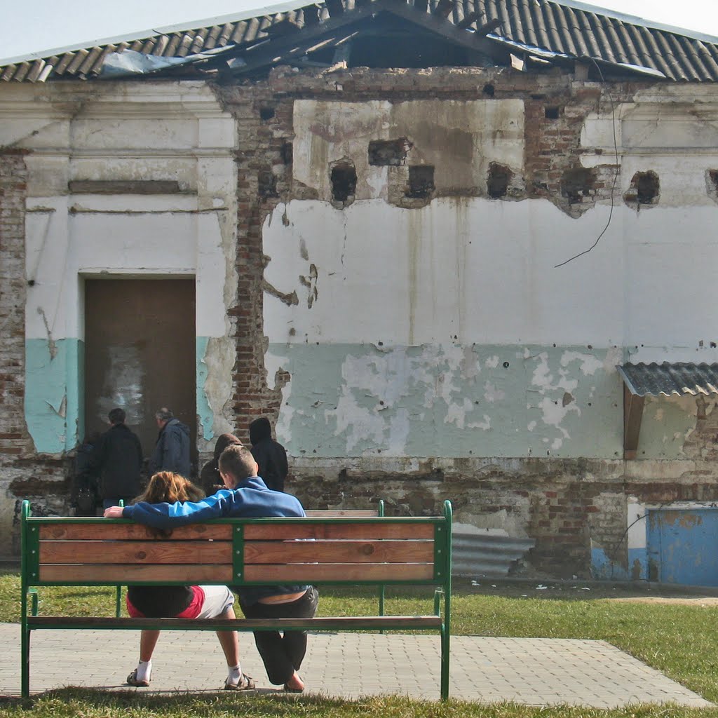 Former estate in Ivacevičy. Івацэвічы