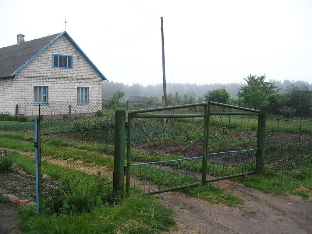 Въезд во двор Н.Ланец.
