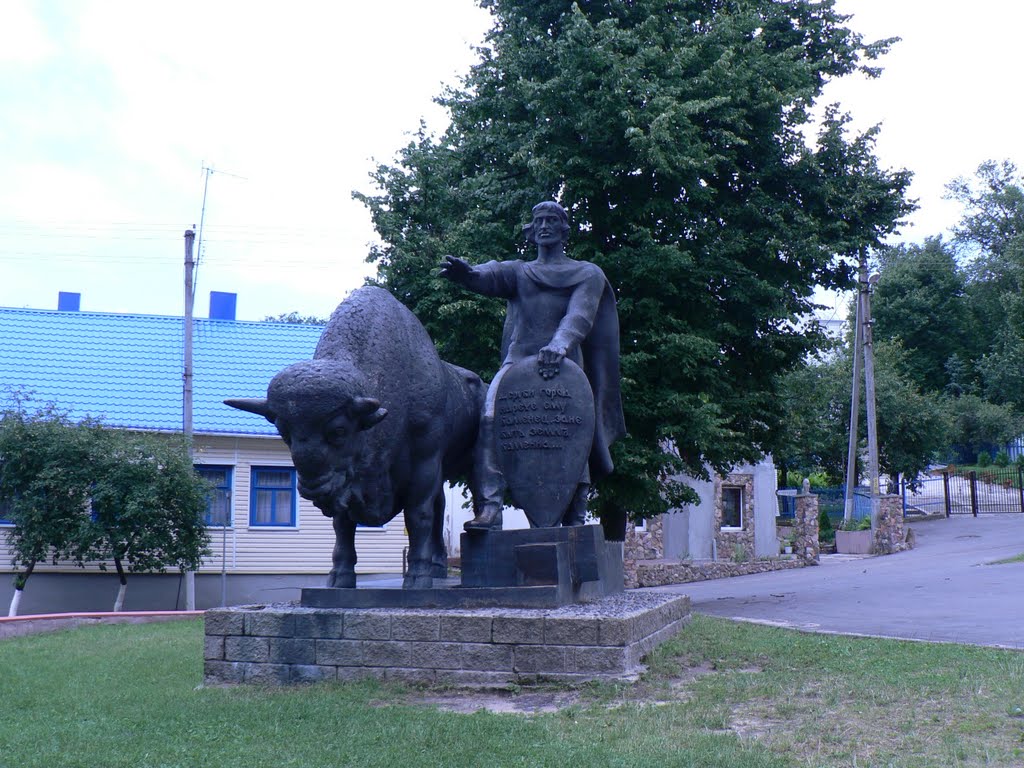 Памятник Олексе основателю города Каменец