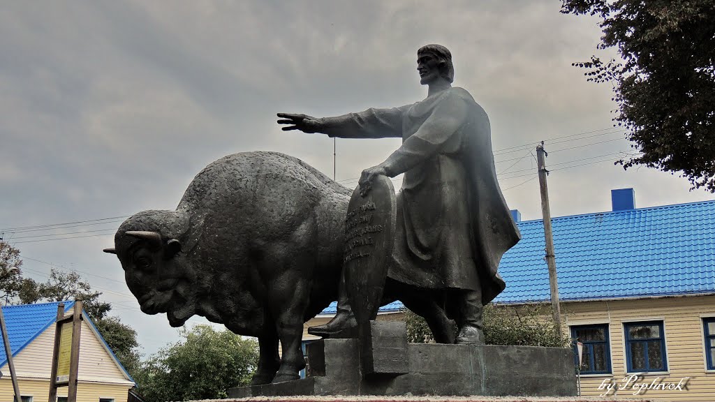памятник основателю г. Каменец