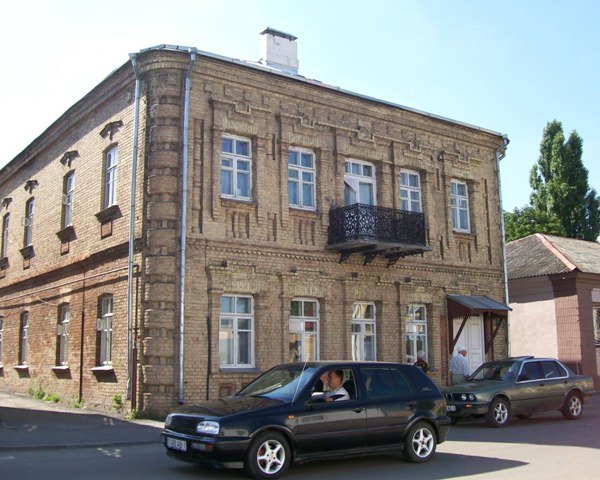 old jewish house at Internatsionalnaya st.