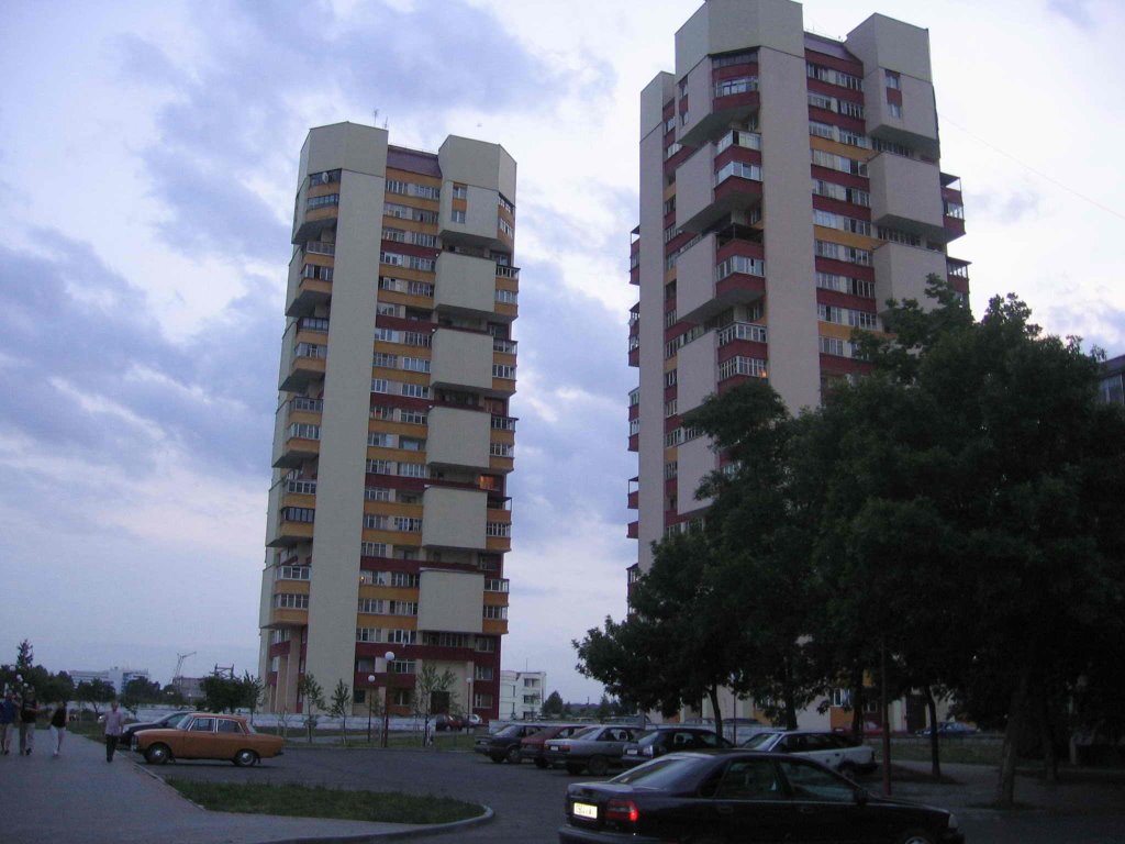 Two 20 Story Blocks of Flats (Twin Towers)