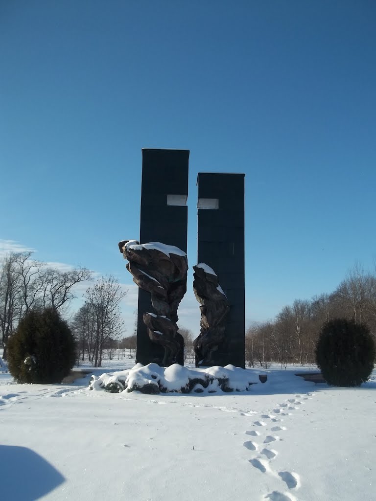 Памятник сожжённым деревням