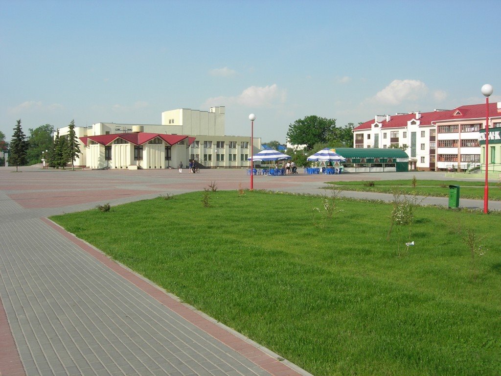 Пружаны, центр - Pruzhany, Center