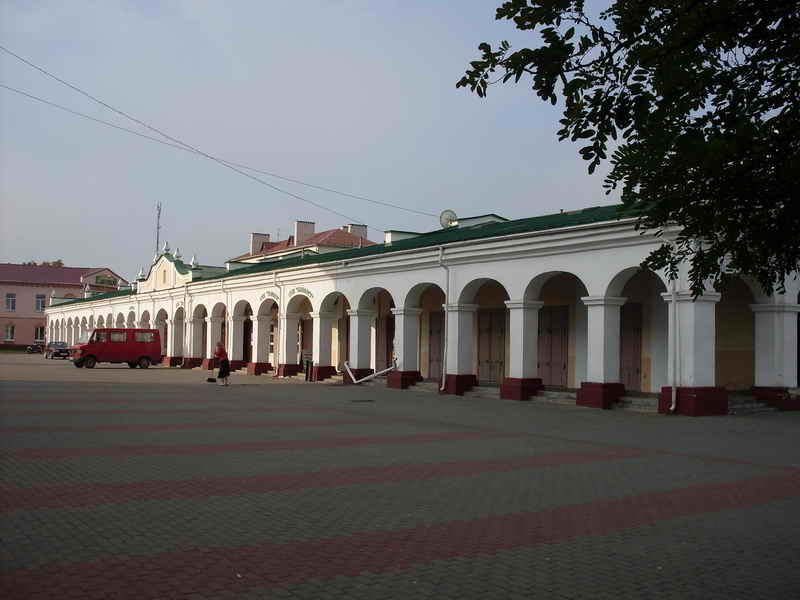 Пружаны. Торговые ряды