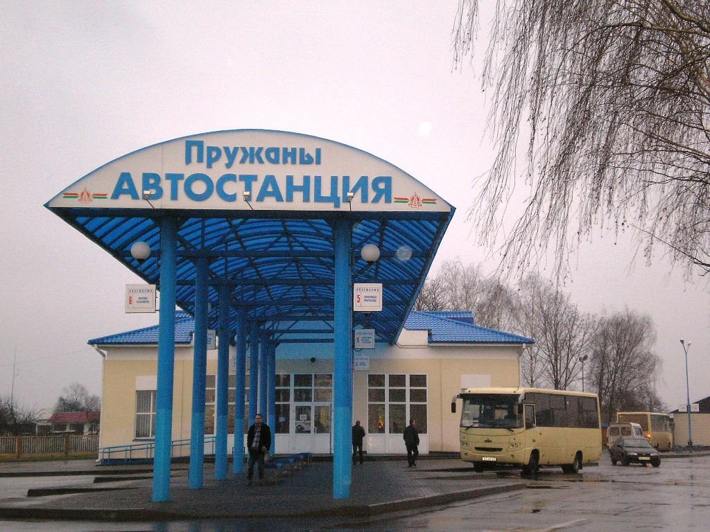 Pruzhany, bus station