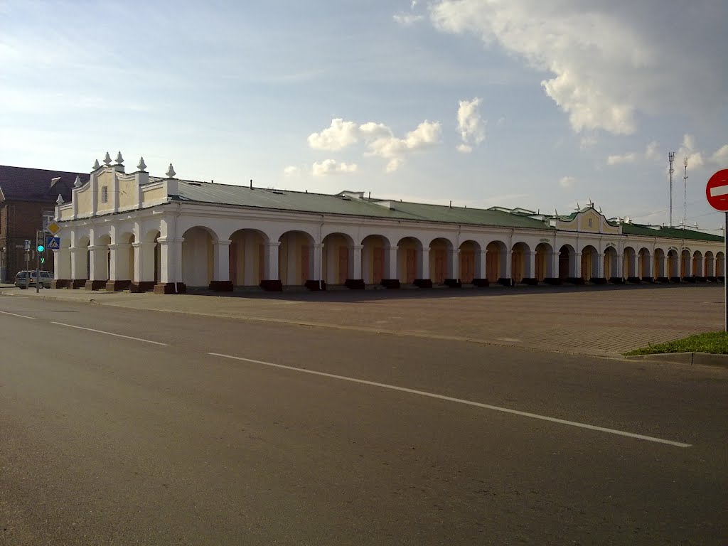 Торговые ряды «Белые лавки», Пружаны/Trade lines "White shop", Pruzhany