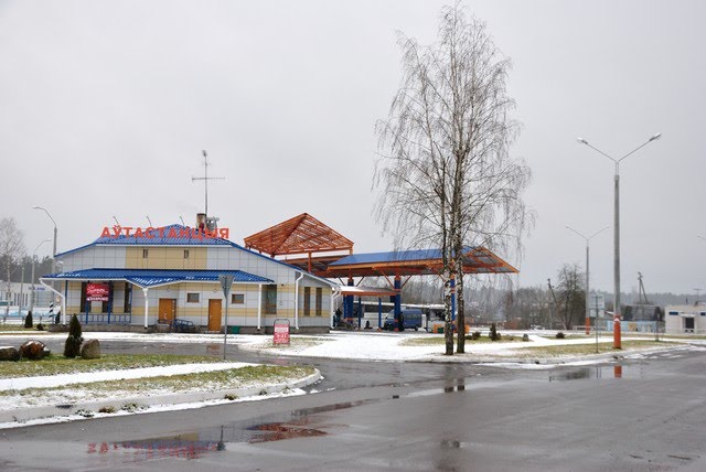 Bus station in Begoml (by www.vandrouka.by)