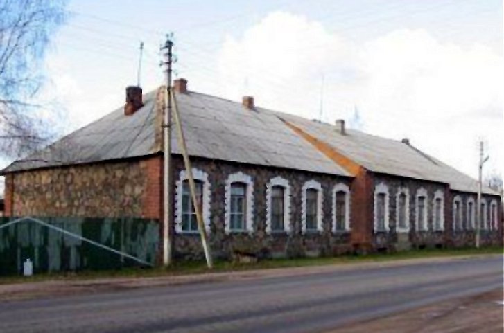 The former storehouse of spirit, Begoml, Belarus