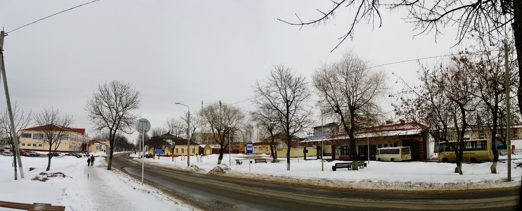 05.03.2013 13:03  Панорама. Автостанция "Бешенковичи".
