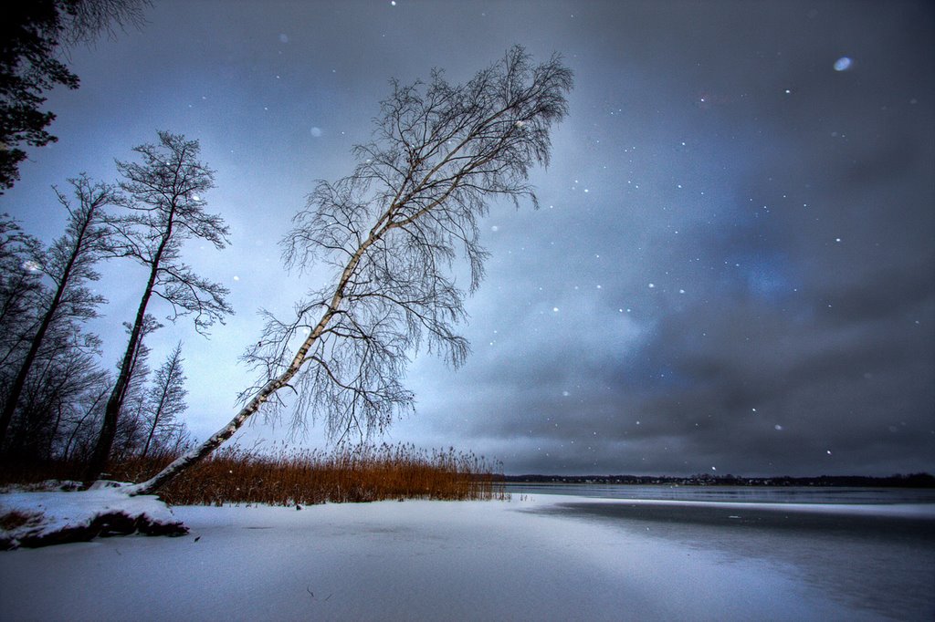 Lake Berezhie in winter