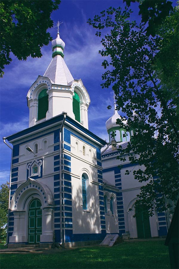 Othodox church of the Assumption in Braslaw