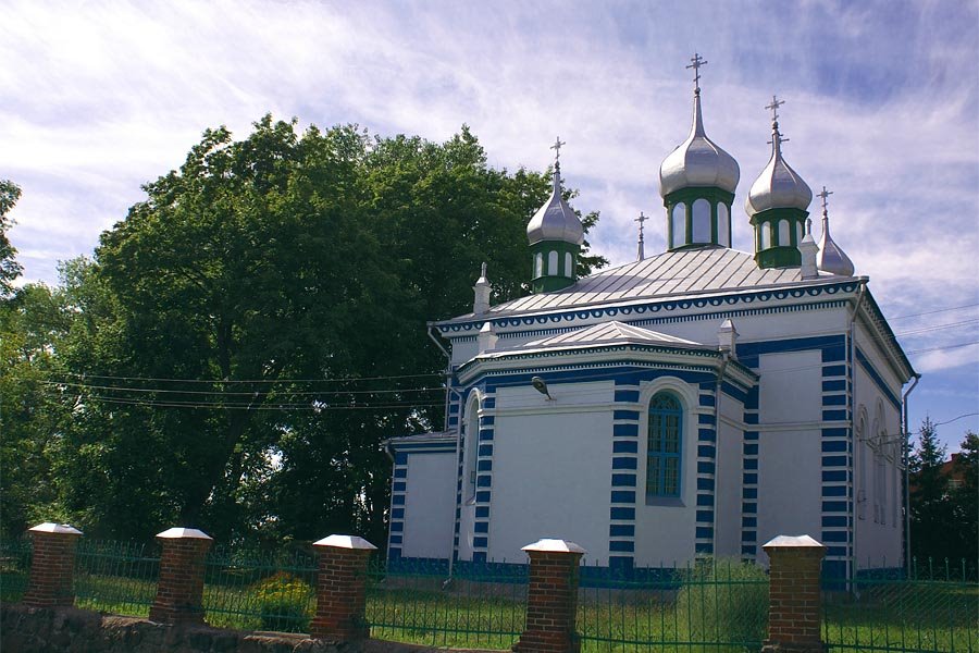 Othodox church of the Assumption in Braslaw