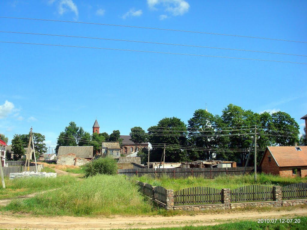 В городе