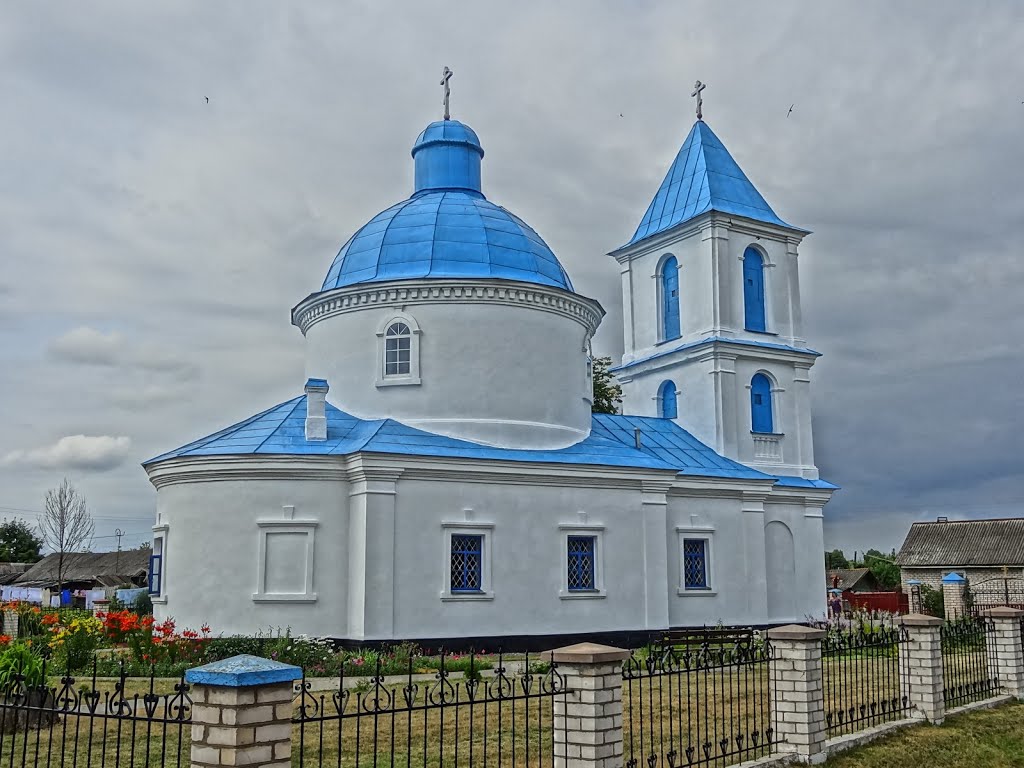 orthodox church in Drysa / carkva ŭ Drysie