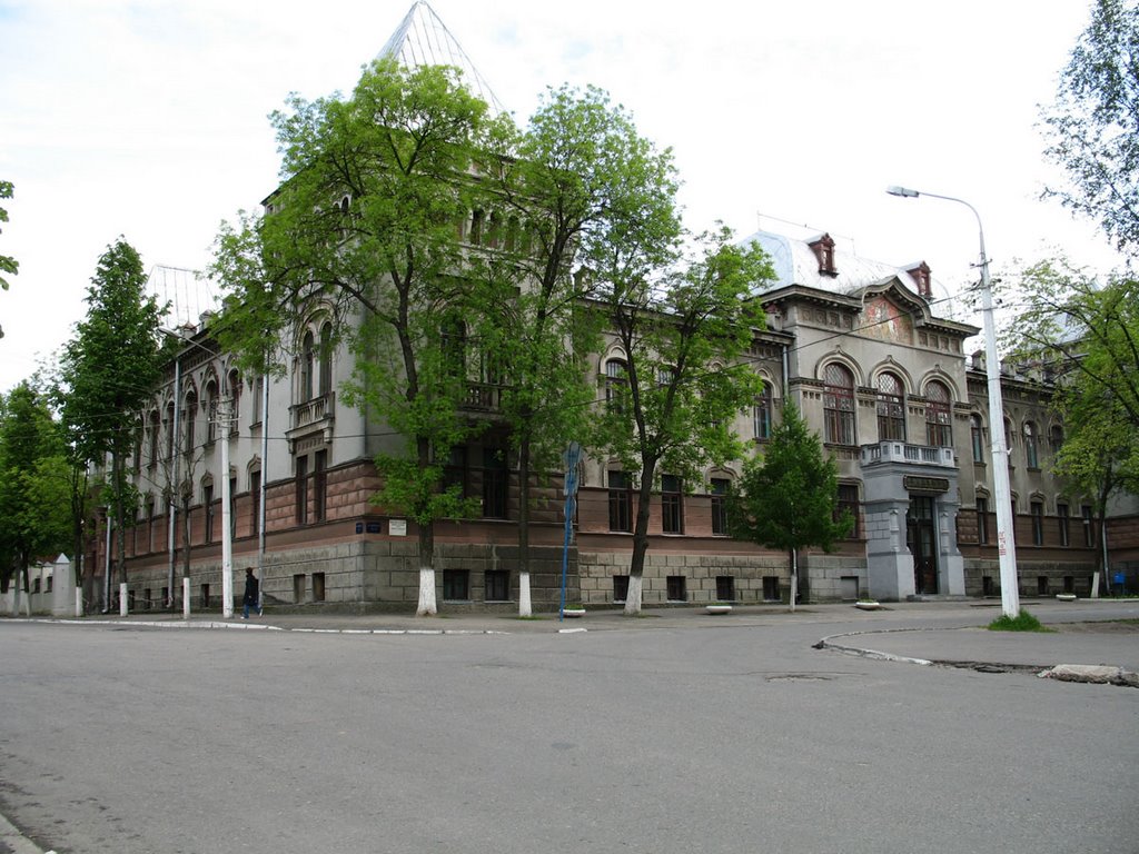 The building of the former Land Country Bank in Viciebsk (Now there is Viciebsk State Academy of Veterinary Medicine)
