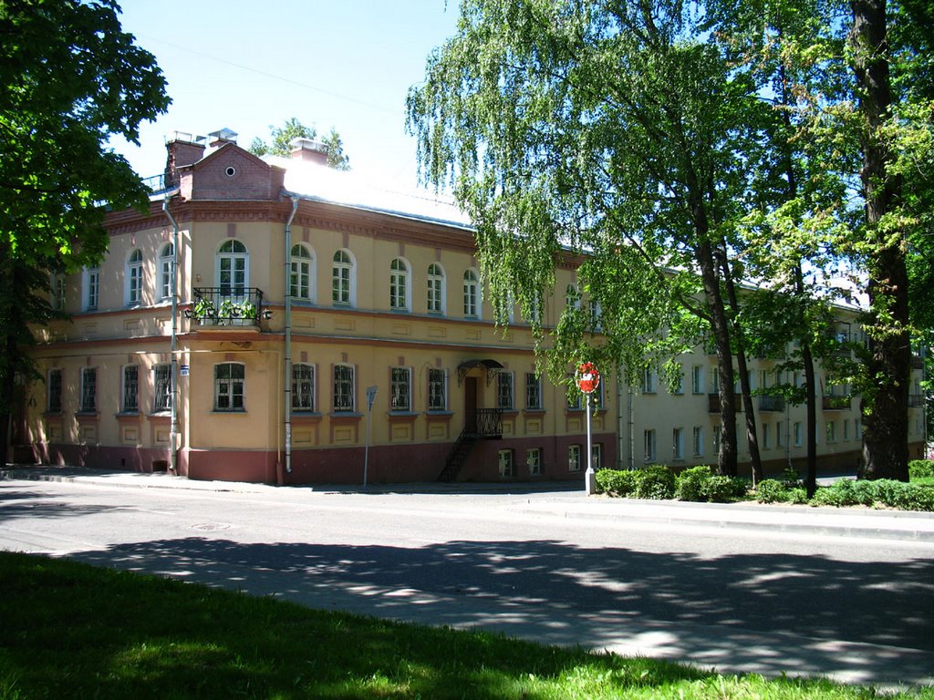 House at Duchaŭskaja (Pravdy) street in Viciebsk