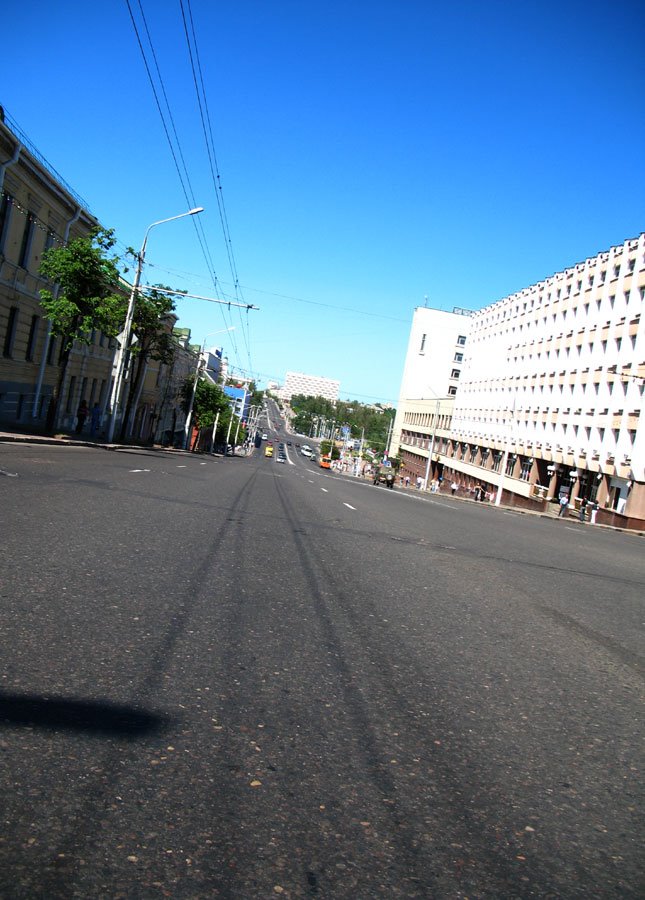 Vialikaja (Lienina) street in Viciebsk