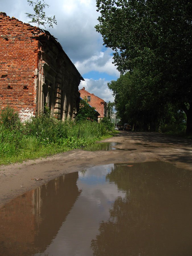 Siarednienabiarežnaja street in Viciebsk