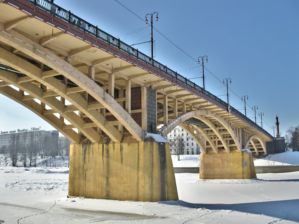 bridge over the Dvina