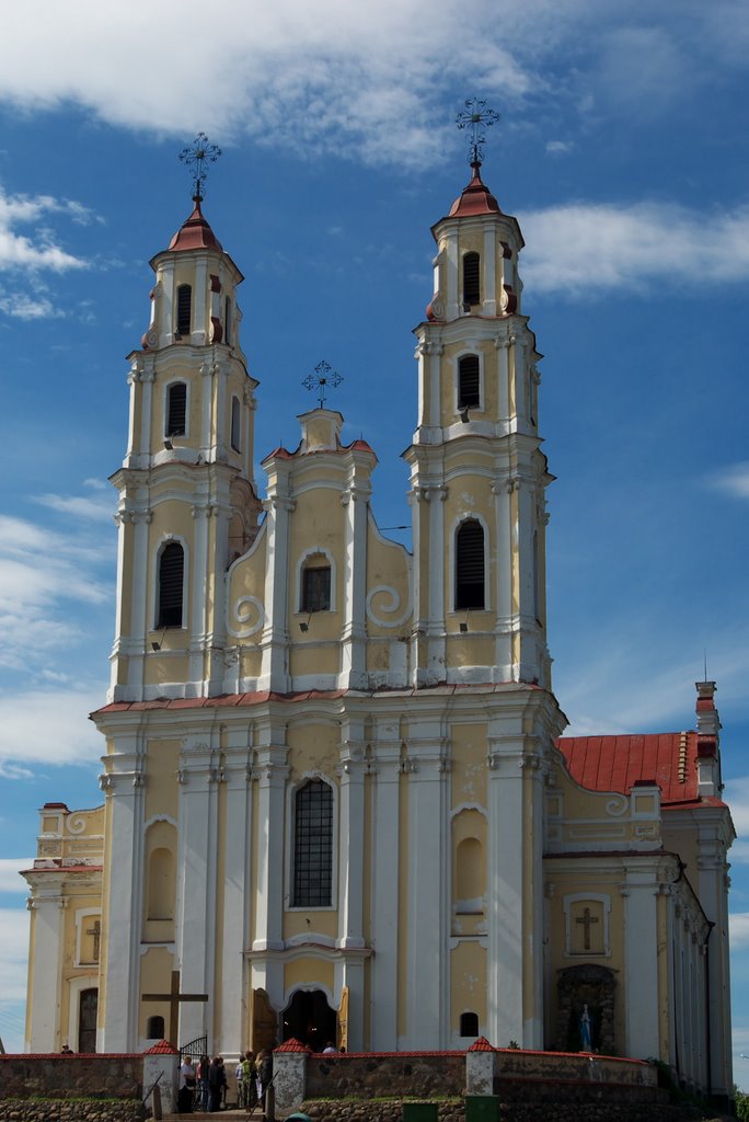 Глубокое, костел Троицкий