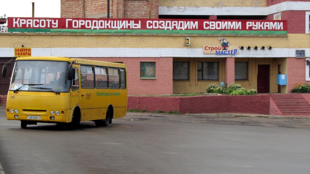Возле автовокзала (Городок, 2010) - Near the bus station (Gorodok Town, 2010)