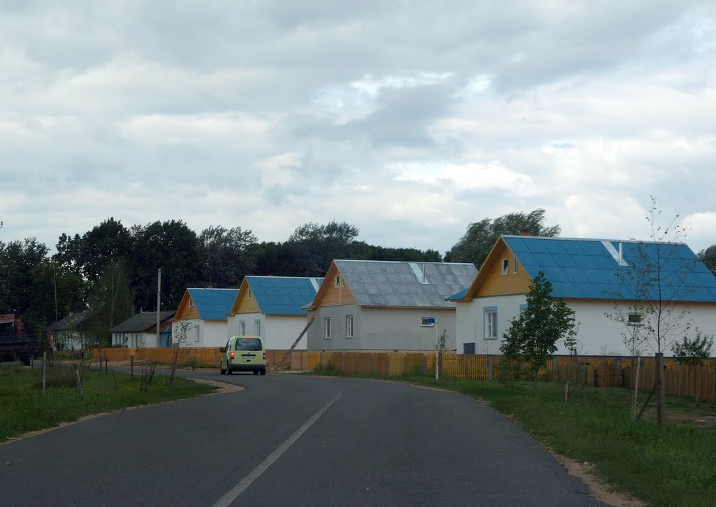 Нурово, новые дома