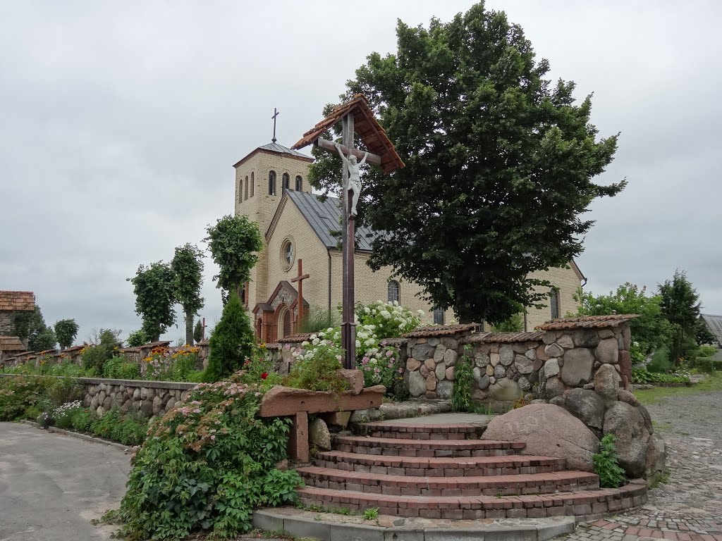 catholic church in Dokšycy /  kaścioł u Dokšycach