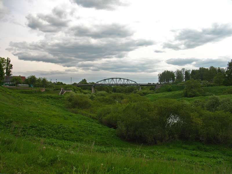 Bridge over Drujka river in Druja