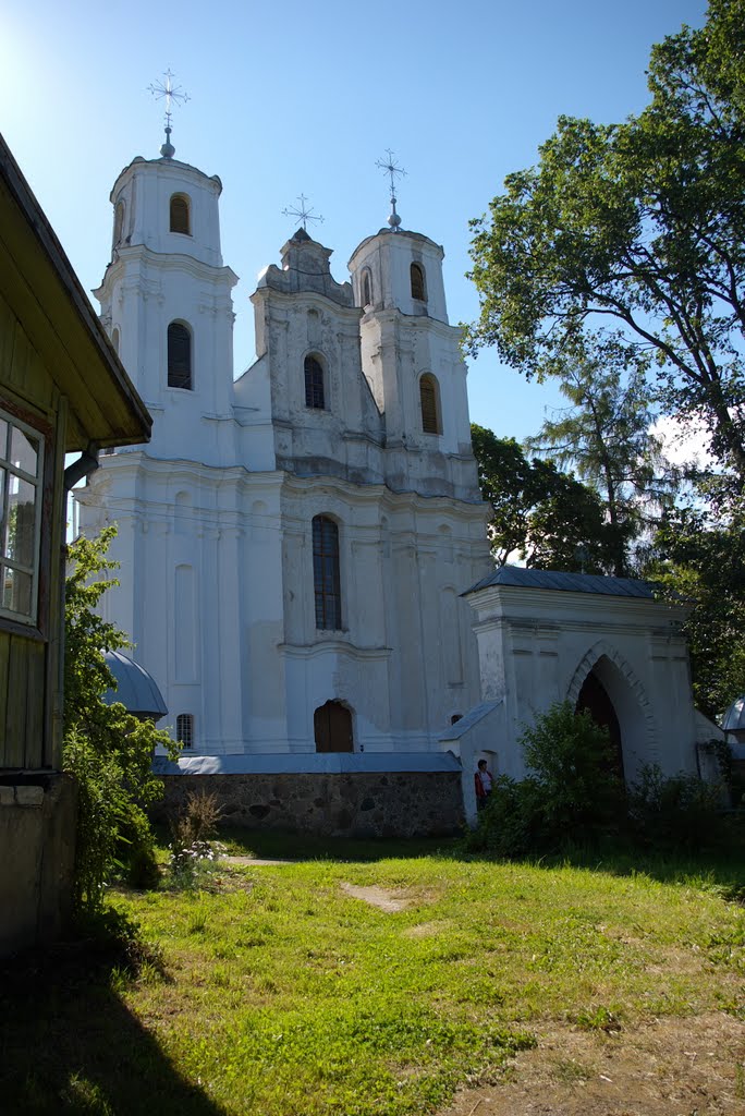 Пиедруя.Католический костёл Св.Девы Марии.1759-74 г. 2008-06-14