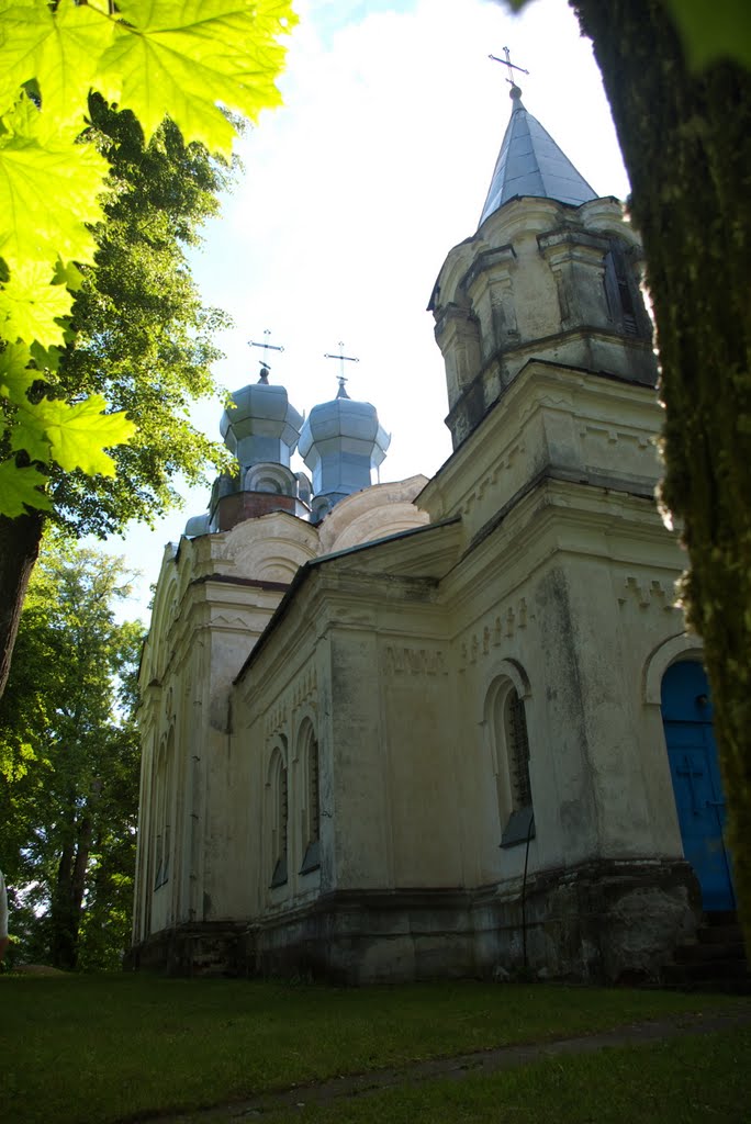 Пиедруя.Православная церковь Св.Николая.1885 г. 2008-06-14