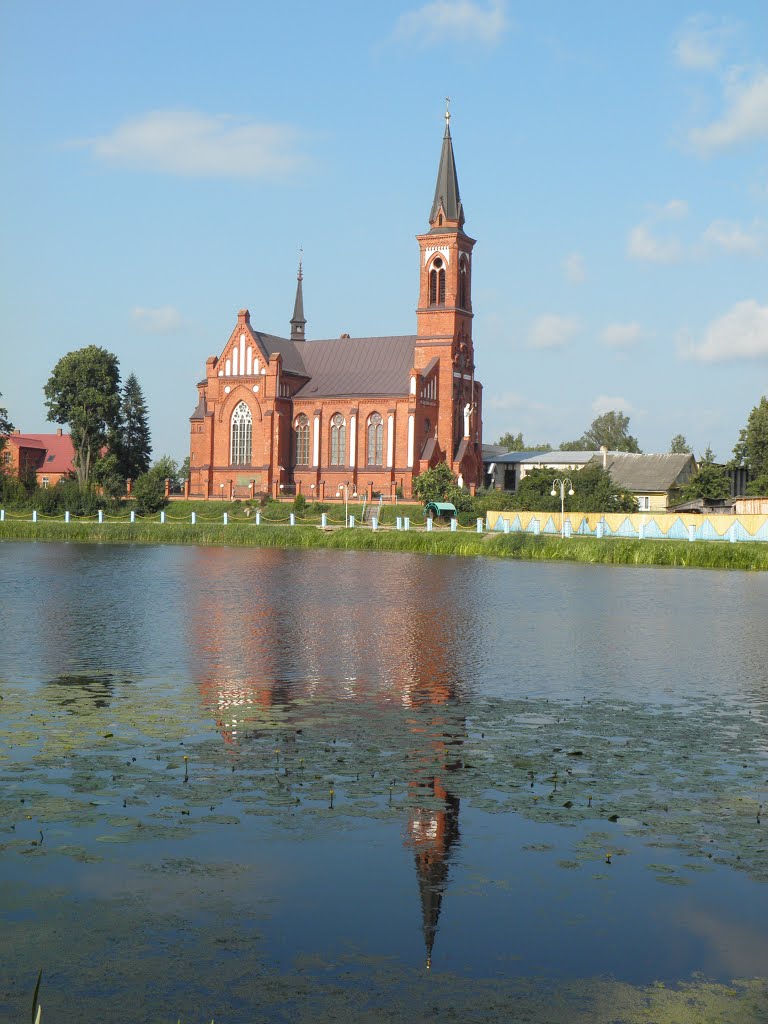 St Anthony of Padua Catholic  Church in Postavy / Касьцёл св. Антонiя ў Паставах / Костел св. Антония в Поставах / 波斯塔维市圣安多尼天主教堂