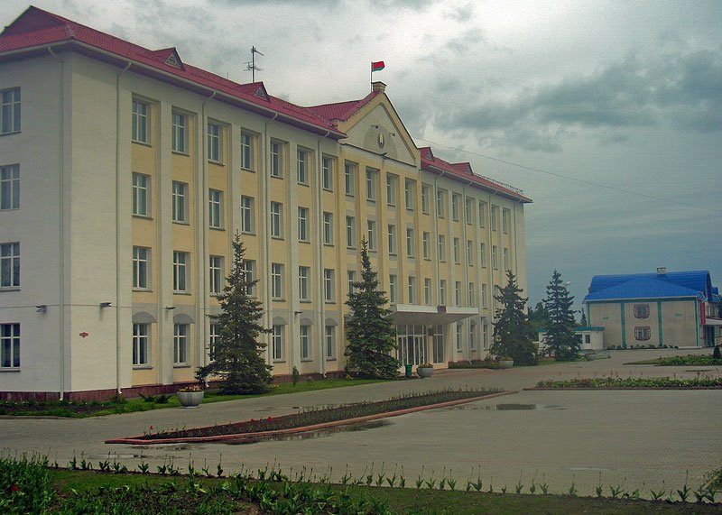 At the central square of Šarkaŭščyna