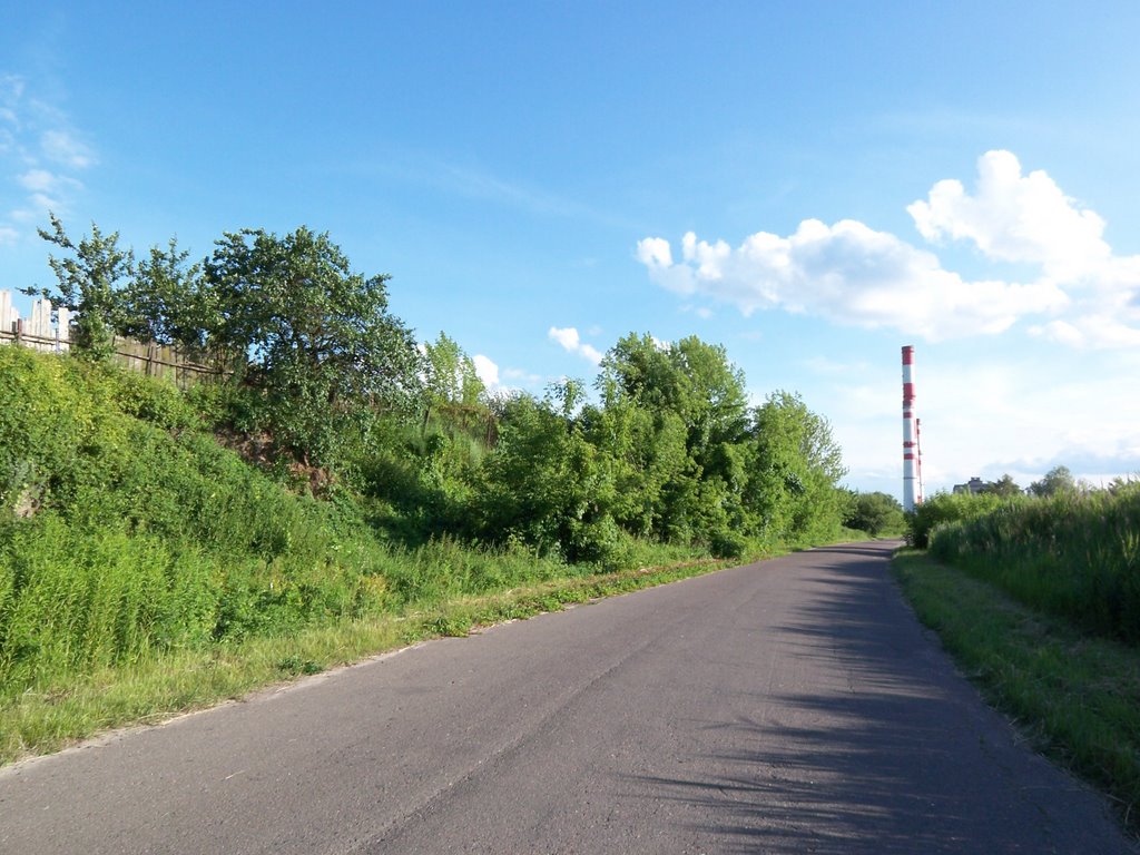 To the power plant