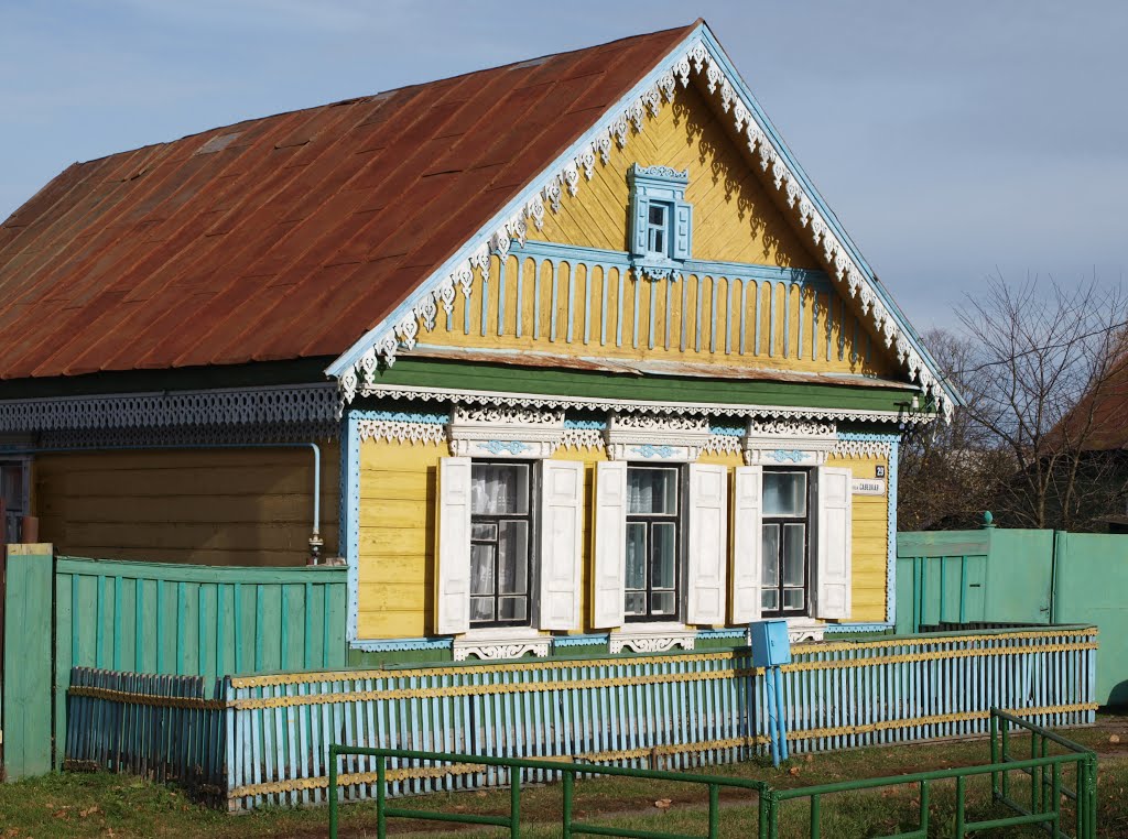 Резной дом