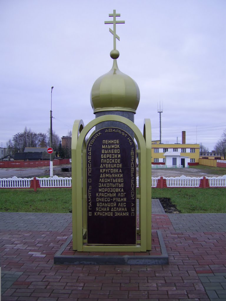 Добруш Памятник Чернобыл