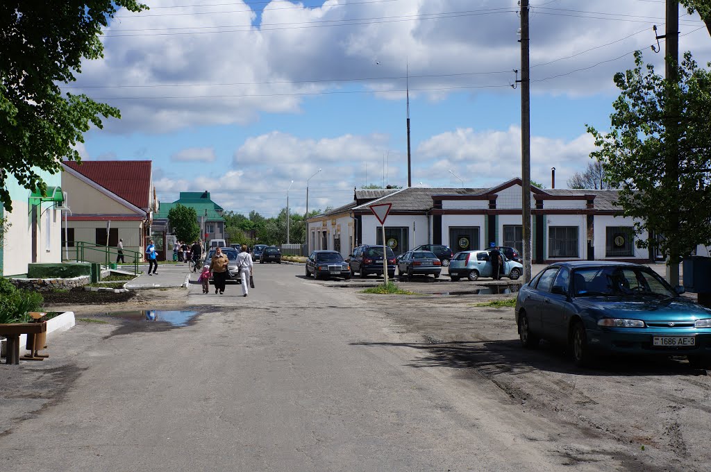 Перекресток улиц Парковая и Чкалова