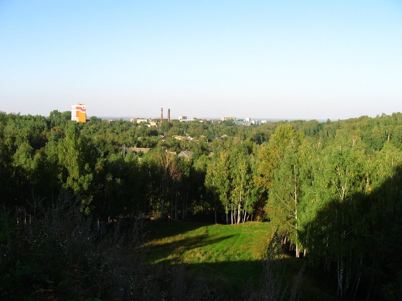 рельефы города