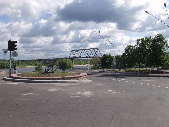 Bridge from Mozyr to Kalinkovichi...