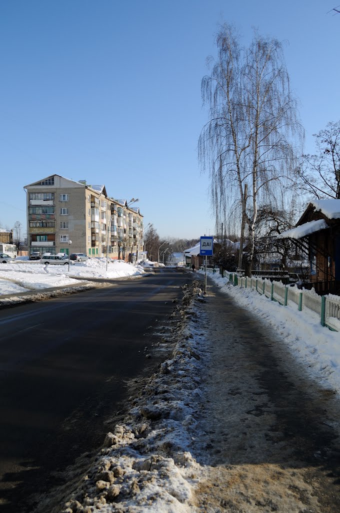 Мозырь, ул. Ленинская Mozyr, Leninskaya str.