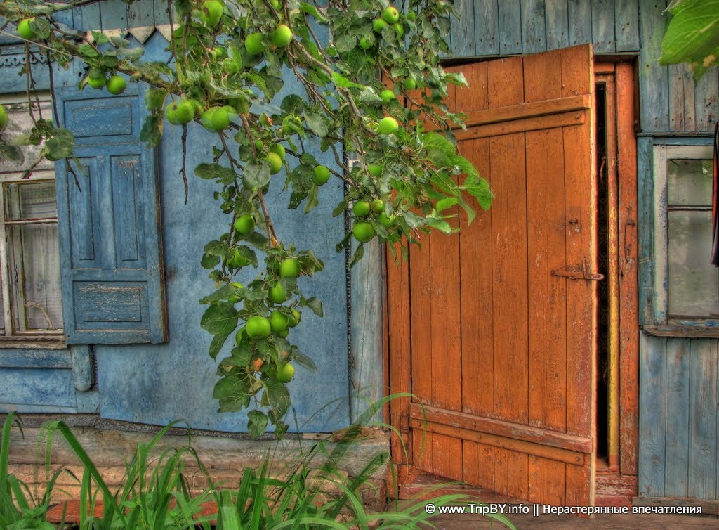 Дом в частном секторе Бобруйска. HDR