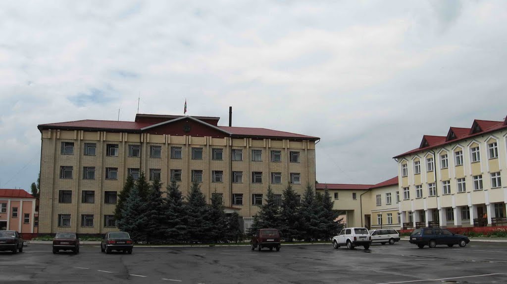 Петриков. Центральная площадь.