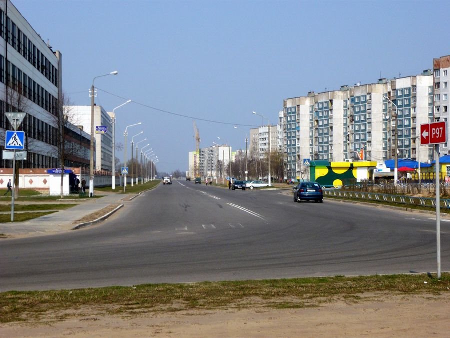 Рогачев микрорайон "Девятки" улица Богатырева
