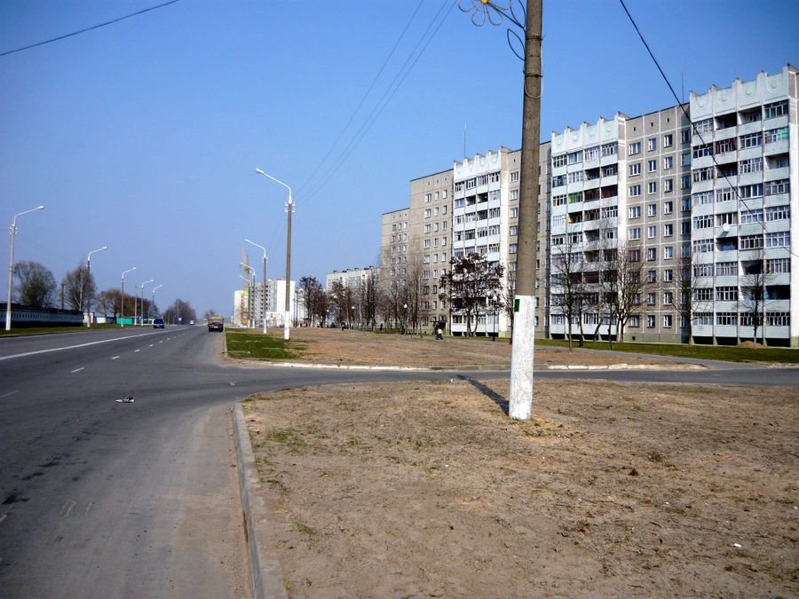 Рогачев микрорайон "Девятки" улица Богатырева