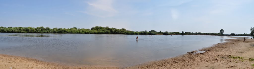 Рогачёв  пляж на девятках