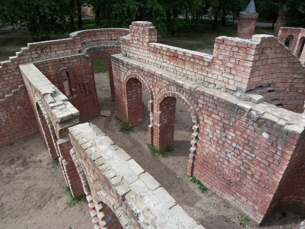 Ruins of a fairy playground - view from above